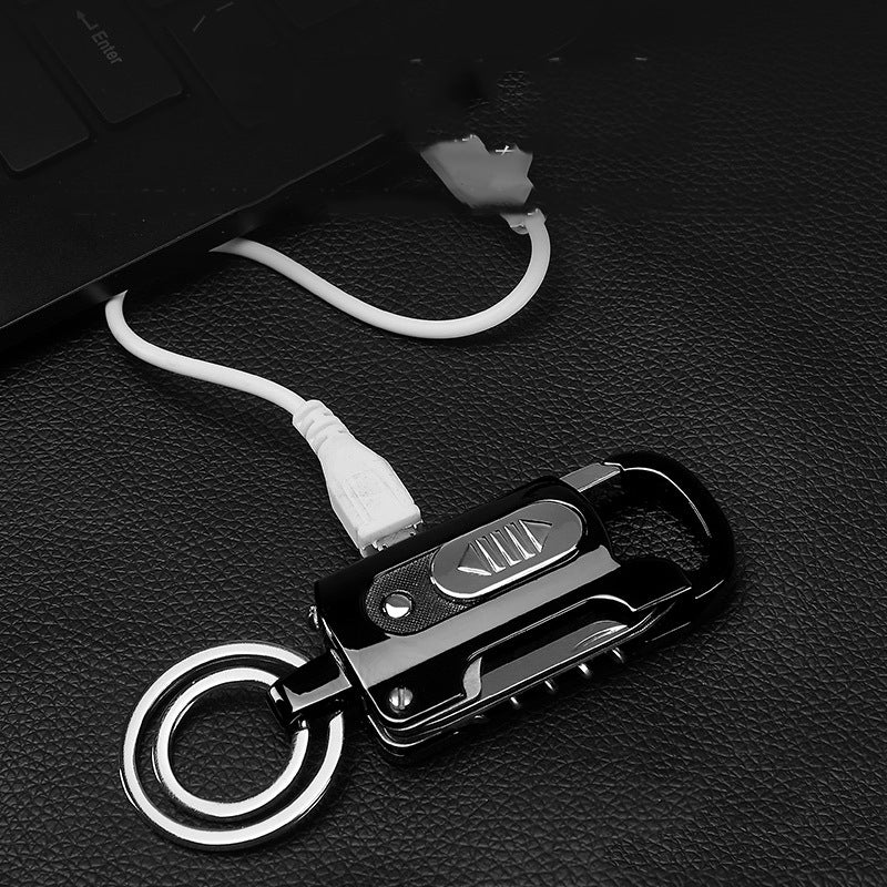 Lighter-Multi-functional Keychain Charging Lighter (Cigarette Lighter, Beer and Wine opener, Wild Camping and travel) Lighter-Multi-functional Keychain Charging Lighter (Cigarette Lighter, Beer and Wine opener, Wild Camping and travel)